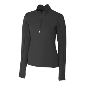 Cutter & Buck Traverse Stretch Eco Quarter Zip Womens Pullover