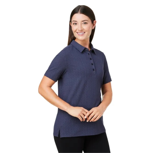 Devon & Jones Crownlux Performance® Ladies' Geo Polo